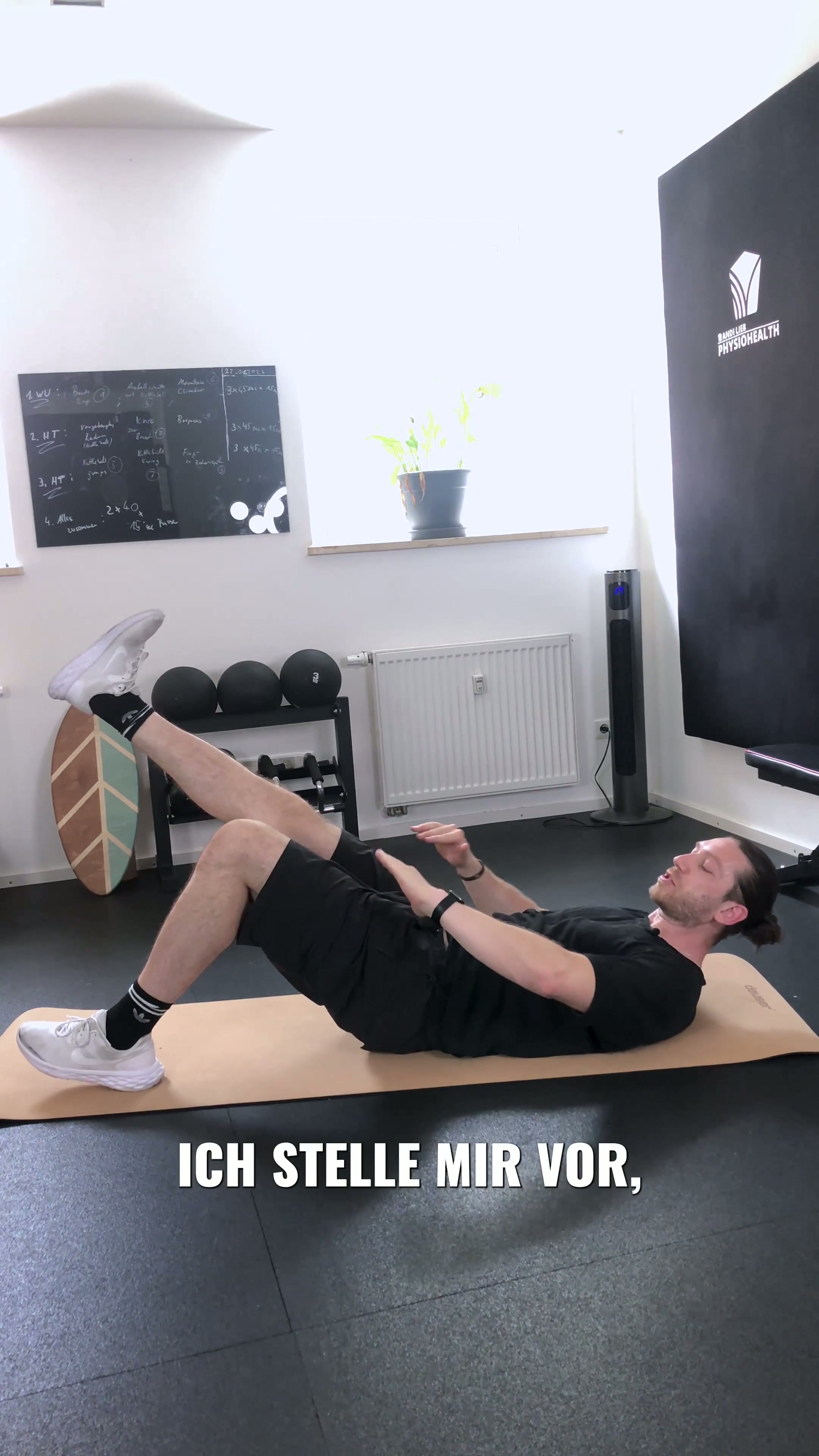 Gesäßbrücke mit einem Bein für ein effektives Unterkörpertraining